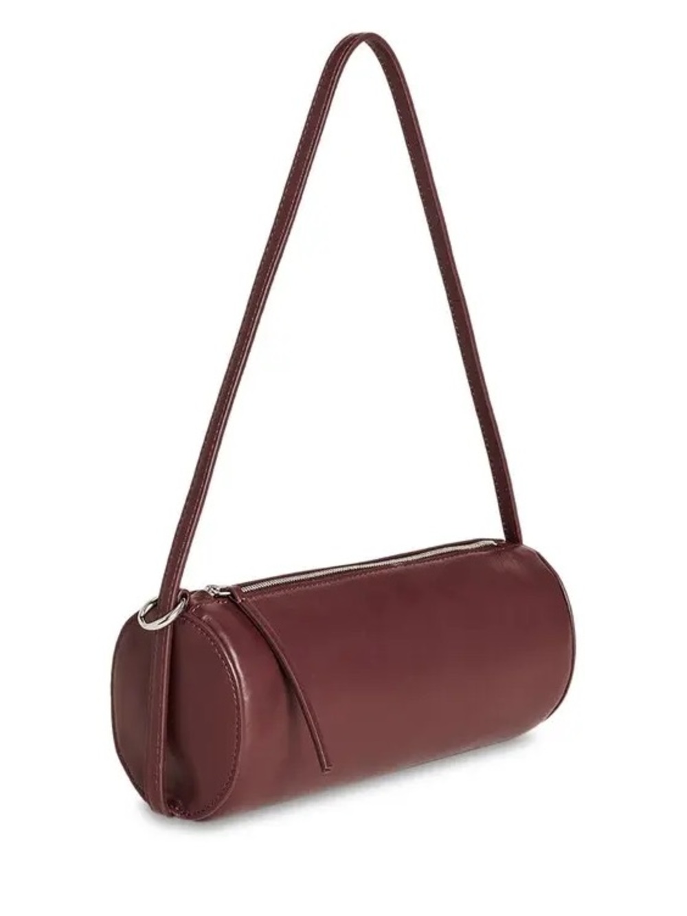 Reformation Simona Cylinder Shoulder Bag NWT Ruby $398